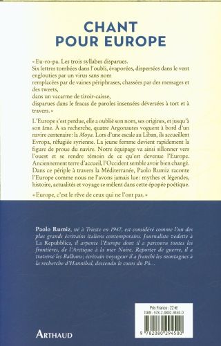 Produktbild: Chant pour Europe