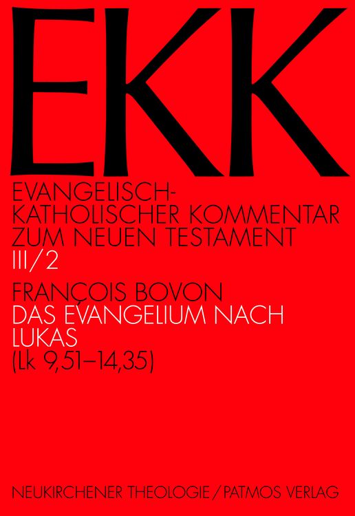 Produktbild: Das Evangelium nach Lukas, EKK III/2