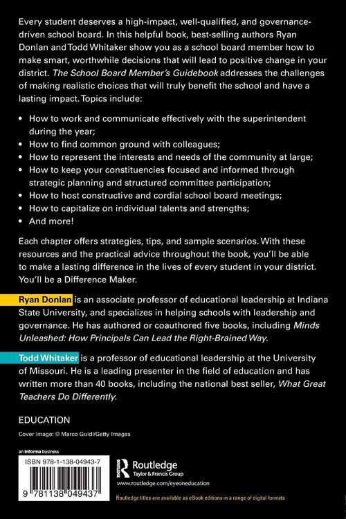 Produktbild: The School Board Member's Guidebook