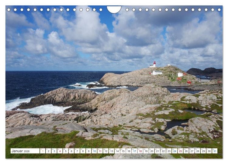 Produktbild: Norwegen PUR (Wandkalender 2026 DIN A4 quer), CALVENDO Monatskalender