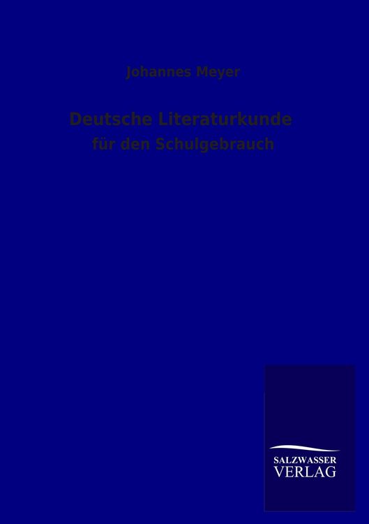 Produktbild: Deutsche Literaturkunde