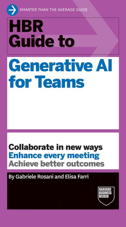 Produktbild: HBR Guide to Generative AI for Teams