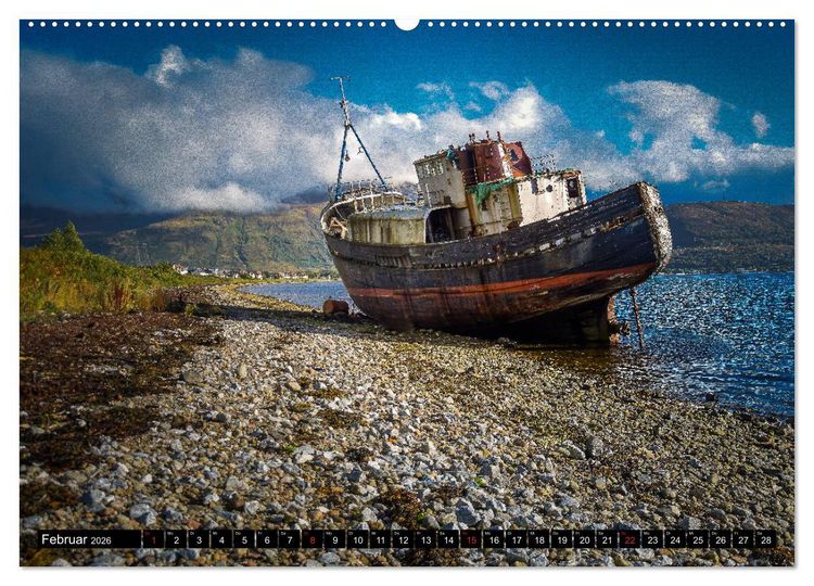 Produktbild: Blickpunkte SCHOTTLAND (Wandkalender 2026 DIN A2 quer), CALVENDO Monatskalender