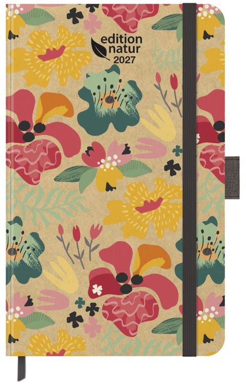 Produktbild: Buchkalender Times Big12 Edition Natur Bl&uuml;ten 2027