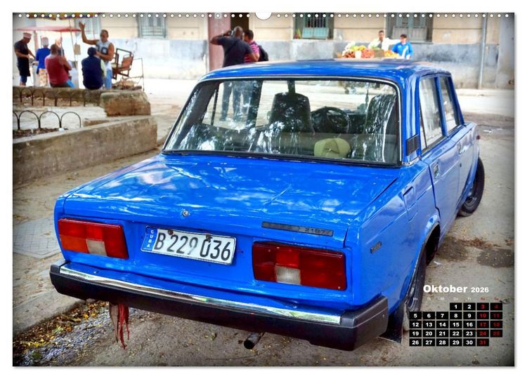 Produktbild: LADA-2107 - Die Auto-Ikone der UdSSR (Wandkalender 2026 DIN A2 quer), CALVENDO Monatskalender