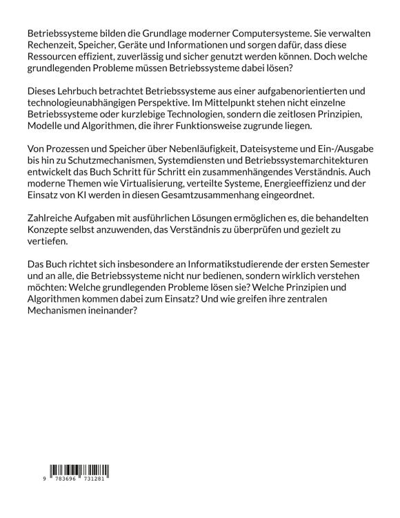 Produktbild: Betriebssysteme