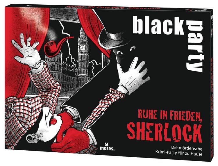 Produktbild: black party Ruhe in Frieden, Sherlock