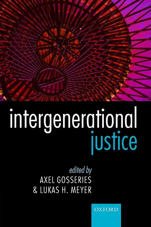 Produktbild: Intergenerational Justice