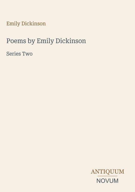 Produktbild: Poems by Emily Dickinson