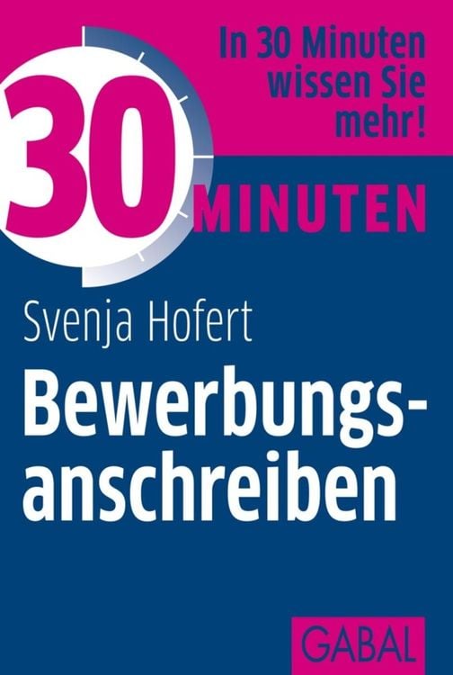 Produktbild: 30 Minuten Bewerbungsanschreiben