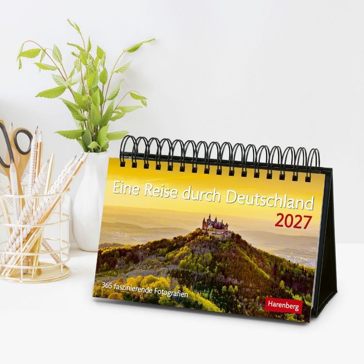 Produktbild: Eine Reise durch Deutschland Premiumkalender 2027 - 365 faszinierende Fotografien