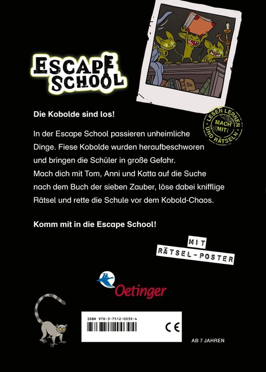 Produktbild: Escape School 1. Das Zauberbuch