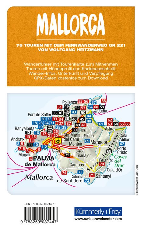Produktbild: K&uuml;mmerly+Frey Wanderf&uuml;hrer Mallorca