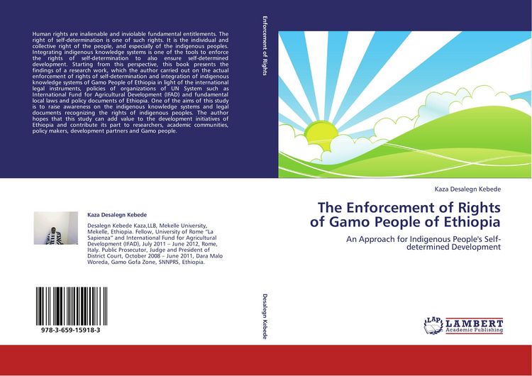 Produktbild: The Enforcement of Rights of Gamo People of Ethiopia