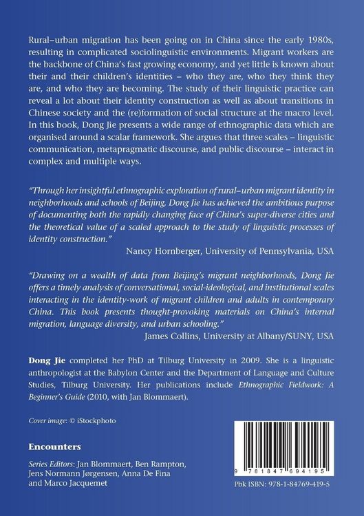 Produktbild: Discourse, Identity, and China's Internal Migration