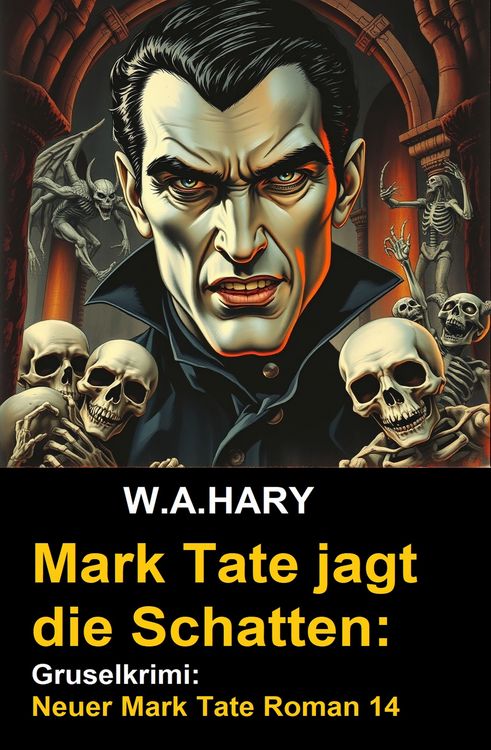 Produktbild: Mark Tate jagt die Schatten: Gruselkrimi: Neuer Mark Tate Roman 14