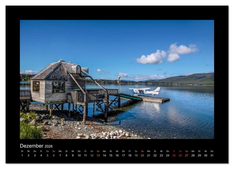 Produktbild: Eine Reise durch Neuseeland (Wandkalender 2026 DIN A4 quer), CALVENDO Monatskalender