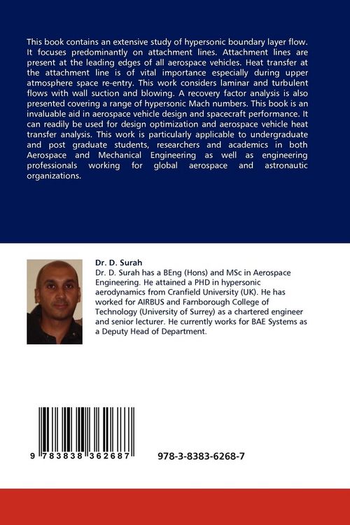 Produktbild: Investigation of attachment line boundary layers in hypersonic flows