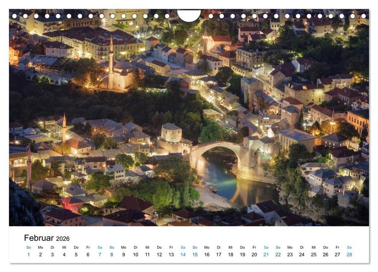 Produktbild: Juwelen des Balkans (Wandkalender 2026 DIN A4 quer), CALVENDO Monatskalender
