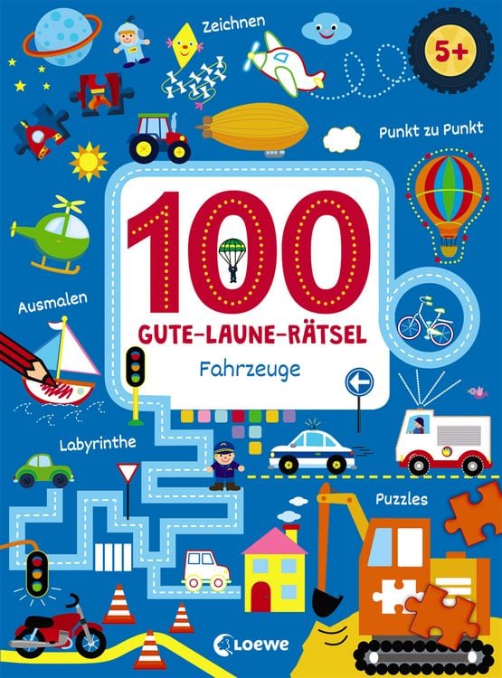 Produktbild: 100 Gute-Laune-R&auml;tsel - Fahrzeuge