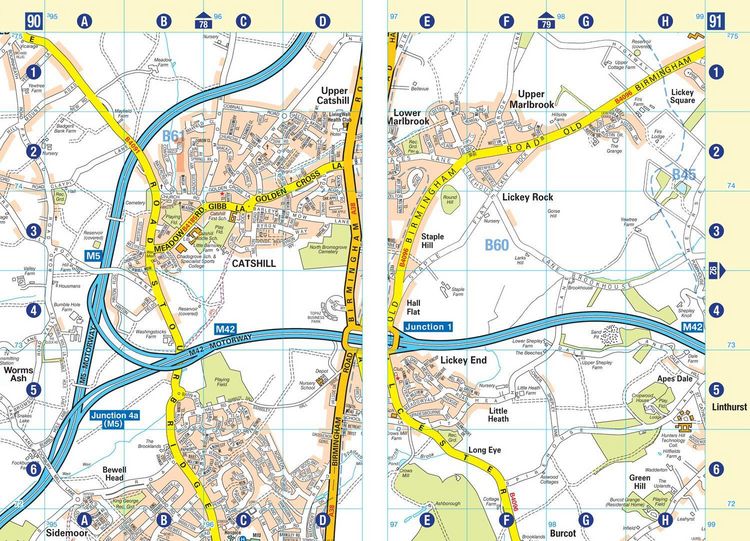 Produktbild: Birmingham A-Z Street Atlas