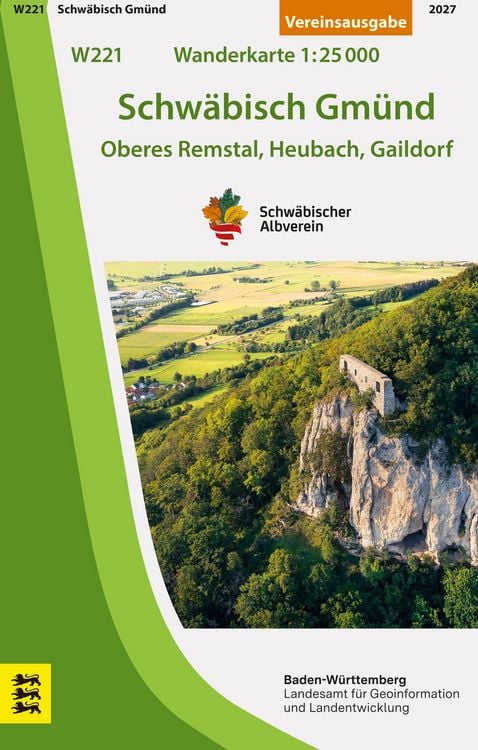 Produktbild: W221 Schw&auml;bisch Gm&uuml;nd - Oberes Remstal, Heubach, Gaildorf