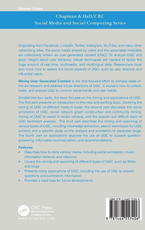 Produktbild: Mining User Generated Content