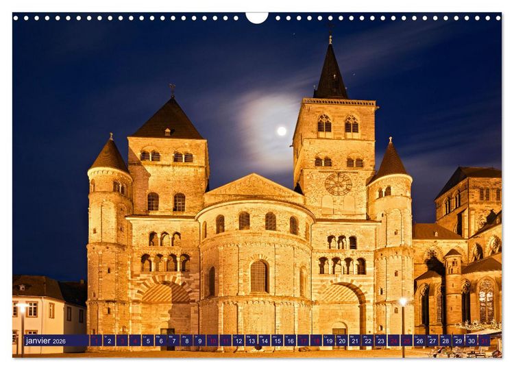 Produktbild: TR&Egrave;VES VILLE ROMAINE (Calendrier mural 2026 DIN A3 vertical), CALVENDO calendrier mensuel