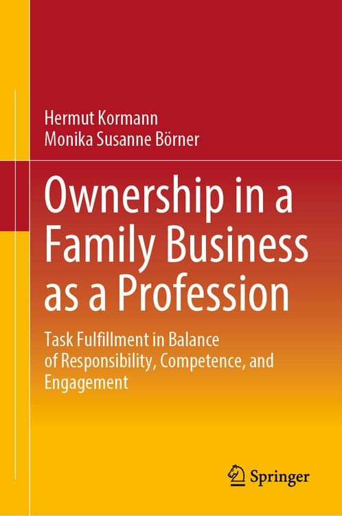 Produktbild: Ownership in a Family Business as a Profession