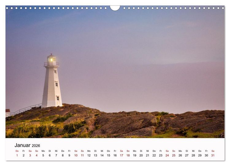 Produktbild: Neufundland - wilde Sch&ouml;nheit im Atlantik (Wandkalender 2026 DIN A3 quer), CALVENDO Monatskalender