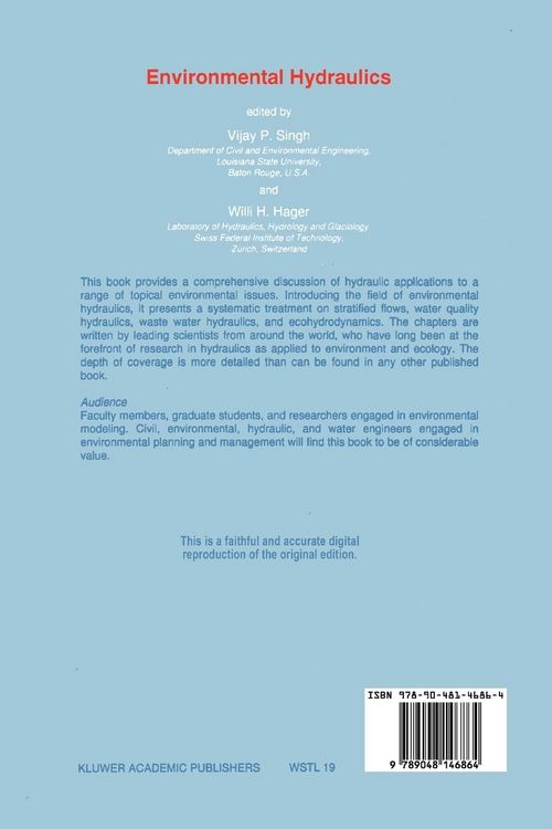 Produktbild: Environmental Hydraulics