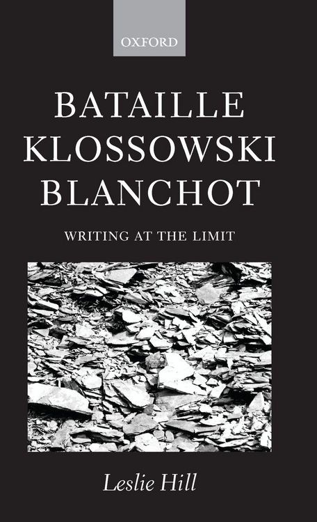 Produktbild: Bataille Klossowski Blanchot ' Writing at the Limit '