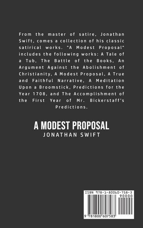 Produktbild: A Modest Proposal