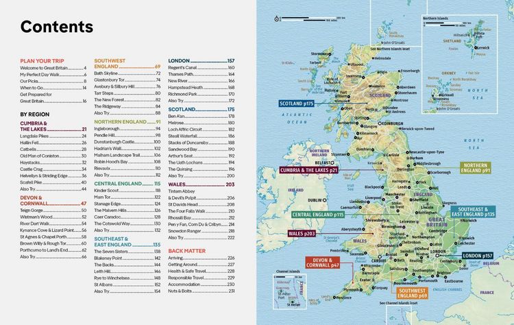 Produktbild: Lonely Planet Best Day Walks Great Britain