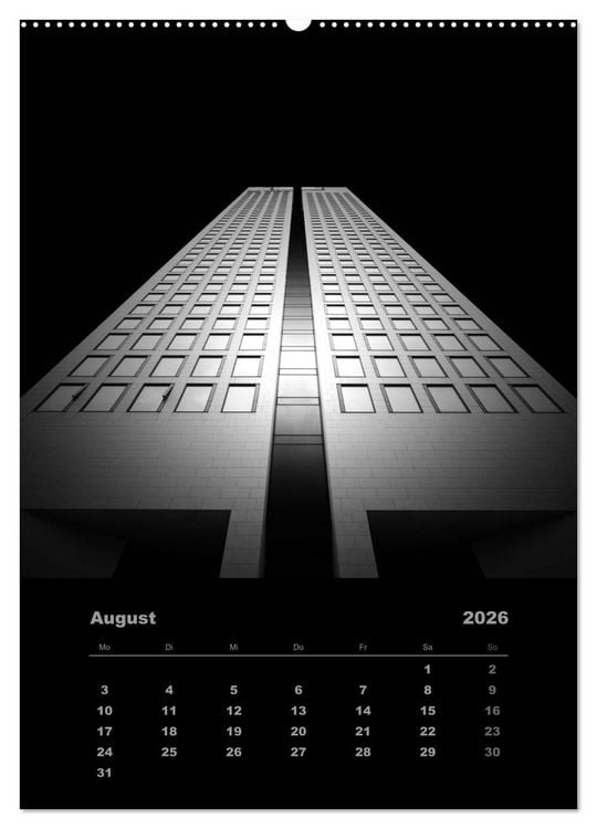 Produktbild: Mystic Skyscraper &ndash; Architektonische Meisterwerke (hochwertiger Premium Wandkalender 2026 DIN A2 hoch), Kunstdruck in Hochglanz