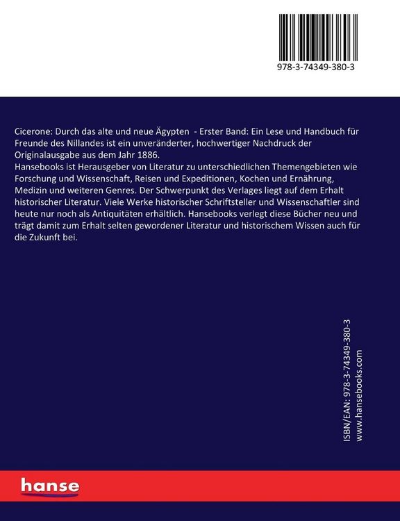 Produktbild: Cicerone: Durch das alte und neue &Auml;gypten