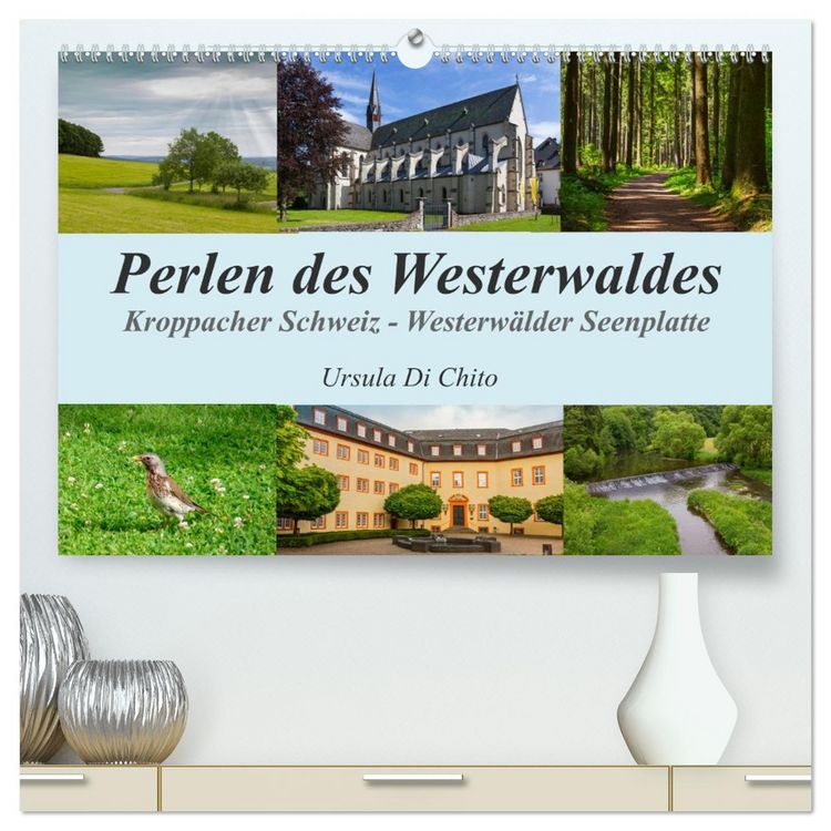 Produktbild: Perlen des Westerwaldes (hochwertiger Premium Wandkalender 2026 DIN A2 quer), Kunstdruck in Hochglanz