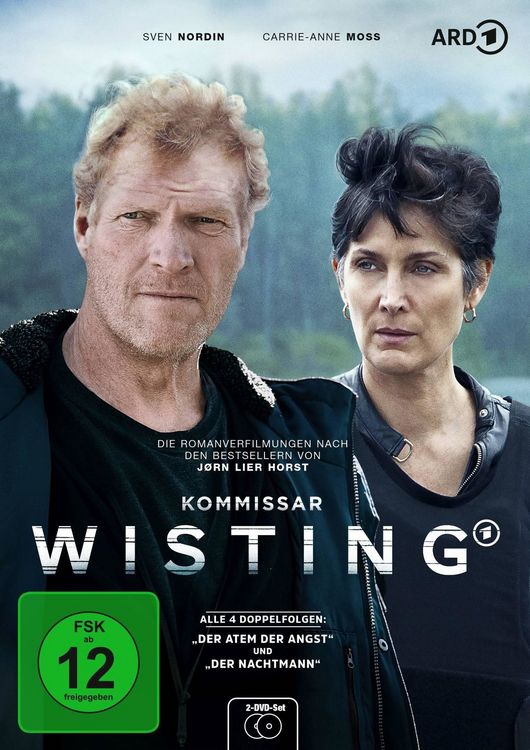 Produktbild: Kommissar Wisting - Der Atem der Angst (1+2), Der Nachtmann (1+2) [2 DVDs]