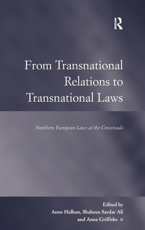 Produktbild: From Transnational Relations to Transnational Laws