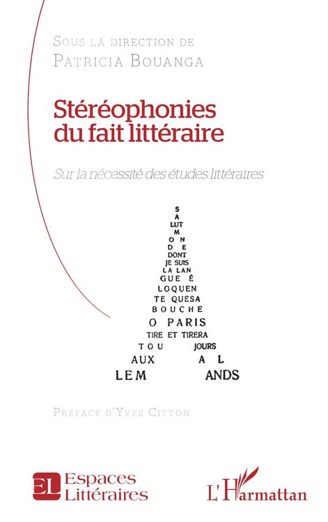 Produktbild: St&eacute;r&eacute;ophonies du fait litt&eacute;raire