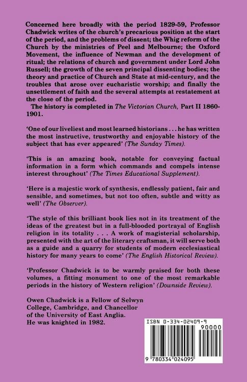 Produktbild: The Victorian Church Part One 1829-1859