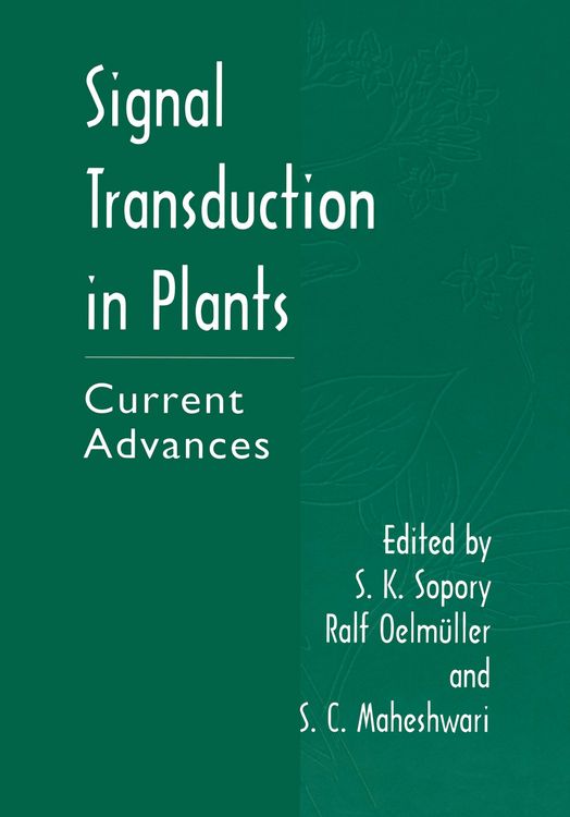Produktbild: Signal Transduction in Plants