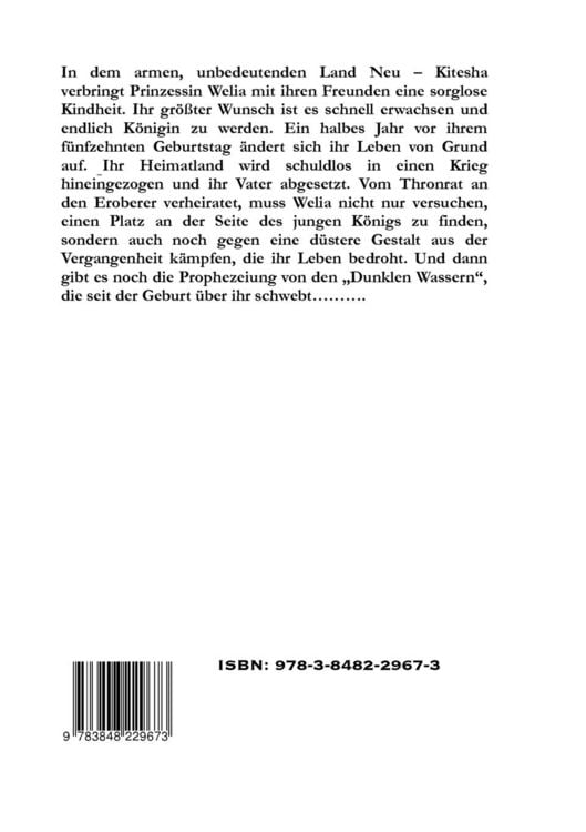 Produktbild: Welia - Dunkle Wasser