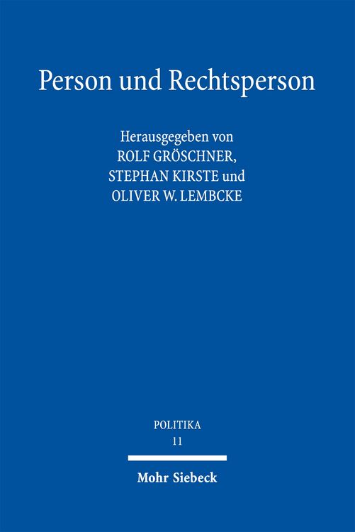 Produktbild: Person und Rechtsperson
