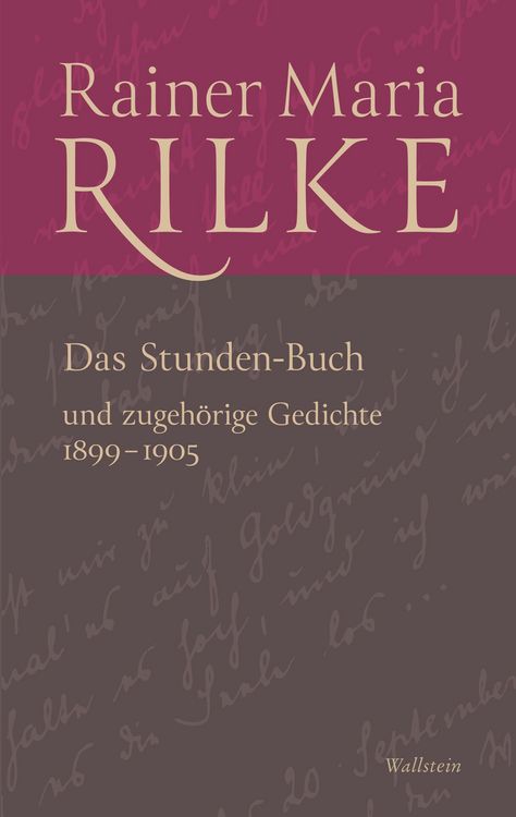 Produktbild: Das Stunden-Buch und zugeh&ouml;rige Gedichte