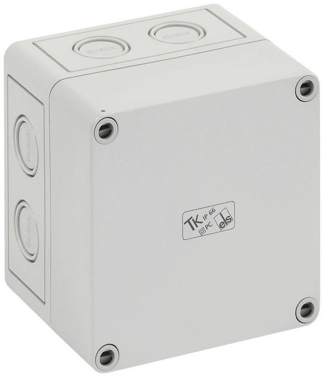 Produktbild: Spelsberg TK PC 1111-9-m 12790401 Universal-Geh&auml;use 110 x 110 x 90 Kunststoff Grau 1 St.
