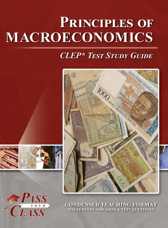 Produktbild: Principles of Macroeconomics CLEP Test Study Guide