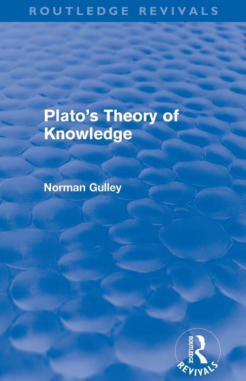 Produktbild: Plato's Theory of Knowledge (Routledge Revivals)