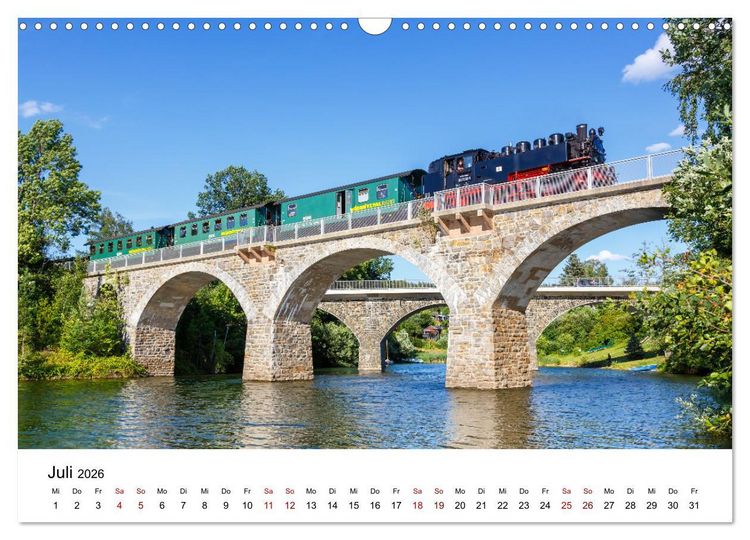 Produktbild: Eisenbahn in Deutschland (Wandkalender 2026 DIN A3 quer), CALVENDO Monatskalender