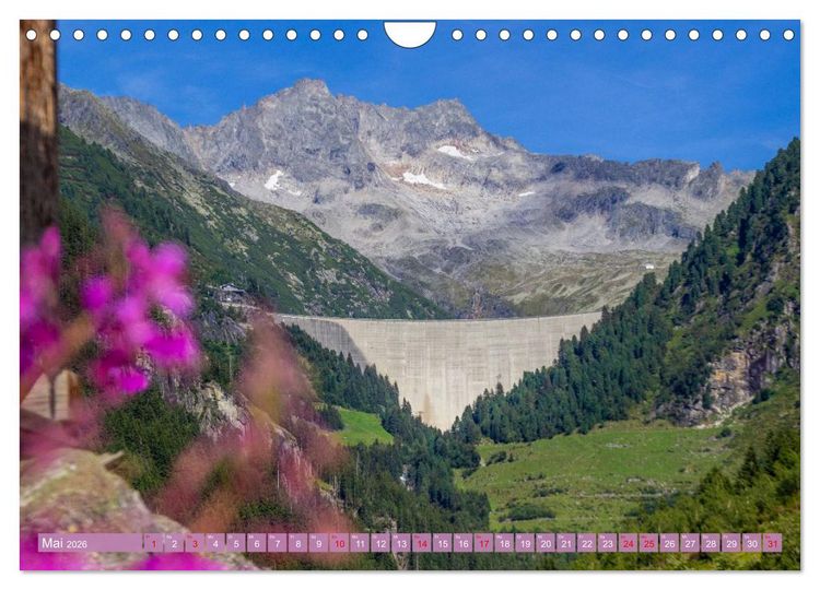 Produktbild: Ein Herz f&uuml;r das Zillertal (Wandkalender 2026 DIN A4 quer), CALVENDO Monatskalender